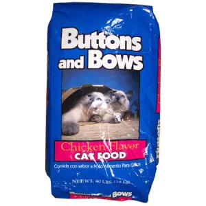 Buttons and Bows Chicken Flavor Dry Cat Food cat treats toys for cats cat hair remover cat cleaning supplies cat food bowl