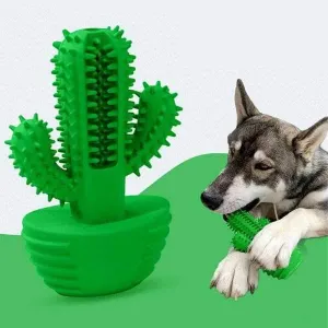 Cactus Dental Enrichment Toy dog toys indestructible dog toys dog tug toys dog plush chew resistant toy