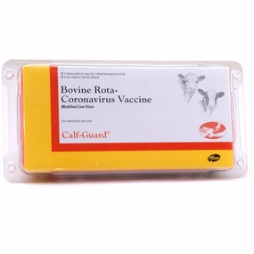 Calf-Guard Cattle Vaccine, box of 25 (1 dose) vials sheep feed sheep mineral sheep hay sheep pellets sheep salt block