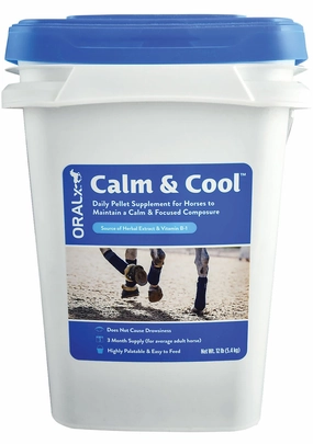 Calm & Cool Daily Pellet Supplement for Horses poultry remedies poultry supplement goat vitamins sheep probiotics animal health boost