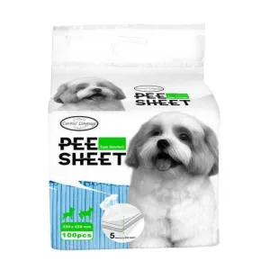 Canines' Language Pee Sheet 330mm x 450mm - 100pcs dog training treats training clicker crate training set travel bowl portable water bottle