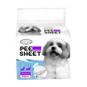 Canines' Language Pee Sheet 450mm x 600mm - 50pcs dog training treats training clicker crate training set travel bowl portable water bottle