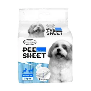 Canines' Language Pee Sheet 600mm x 900mm - 25pcs dog training treats training clicker crate training set travel bowl portable water bottle