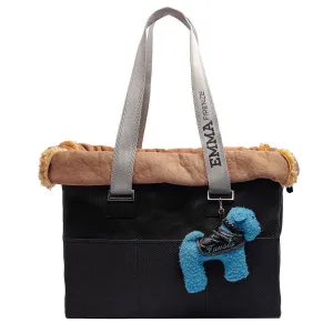 Casentino Charms Dog Carrier Light Blue dog bowtie leather collar dog charm dog party wear dog scarf set