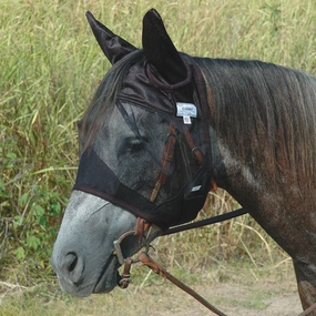 Cashel Crusader Black Quiet-Ride Fly Mask with Ears pet shampoo pet brush pet wipes pet scissors pets comb