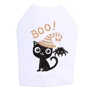 Cat With Spider Hat Rhinestone Dog Tank treats for dogs dog biscuits dog reward treats organic dog snacks natural dog biscuits