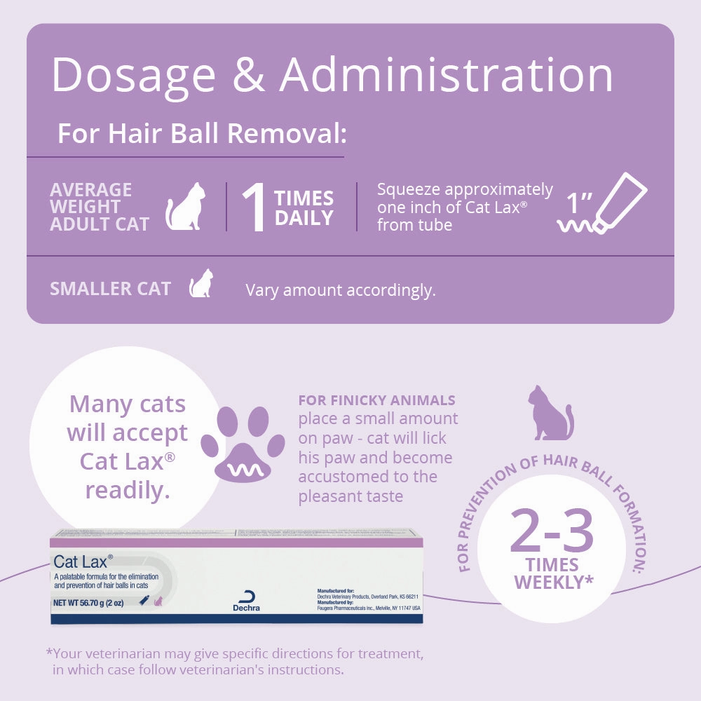 Cat Lax Hairball Solutions for Cats, 2 oz