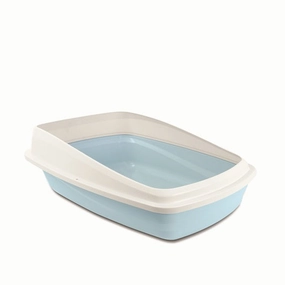 Cat Love Litter Pan With Removable Rim Large kitten supplies kitten toys kitten food kitten litter box kitten bed