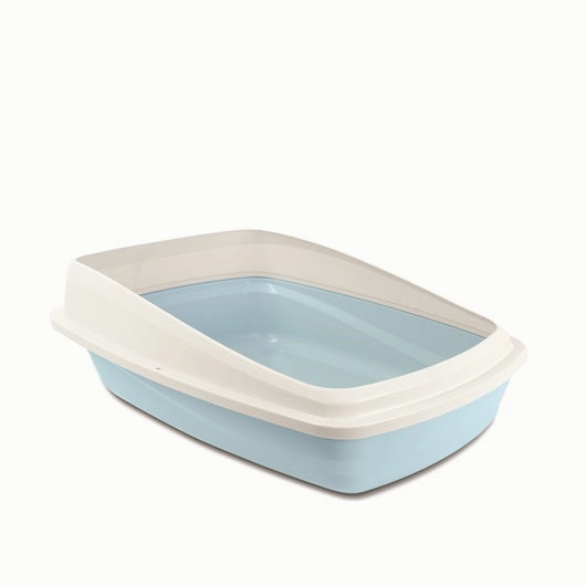 Cat Love Litter Pan With Removable Rim Large kitten supplies kitten toys kitten food kitten litter box kitten bed