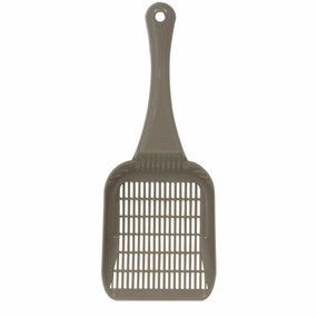 Cat Love Litter Scoop In Grey kitten supplies kitten toys kitten food kitten litter box kitten bed