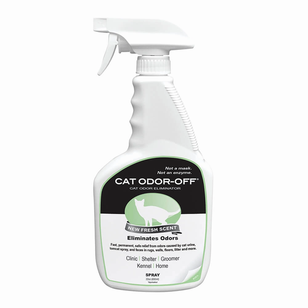 Cat Odor-Off Fresh Scent Spray, 22 fl oz cat climbing tree cat hammock cat steps cat grooming kit cat safety gate