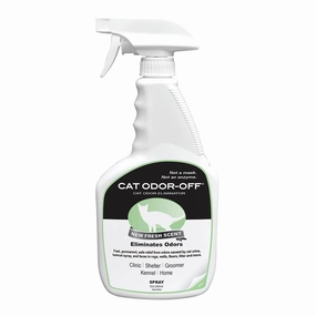 Cat Odor-Off Fresh Scent Spray, 22 fl oz cat climbing tree cat hammock cat steps cat grooming kit cat safety gate