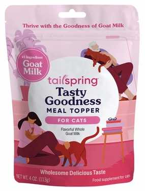 Cat Tasty Goodness Tailspring Meal Topper, 4 oz cat scratchers cat towers cat window perch cat heating pad cat calming spray