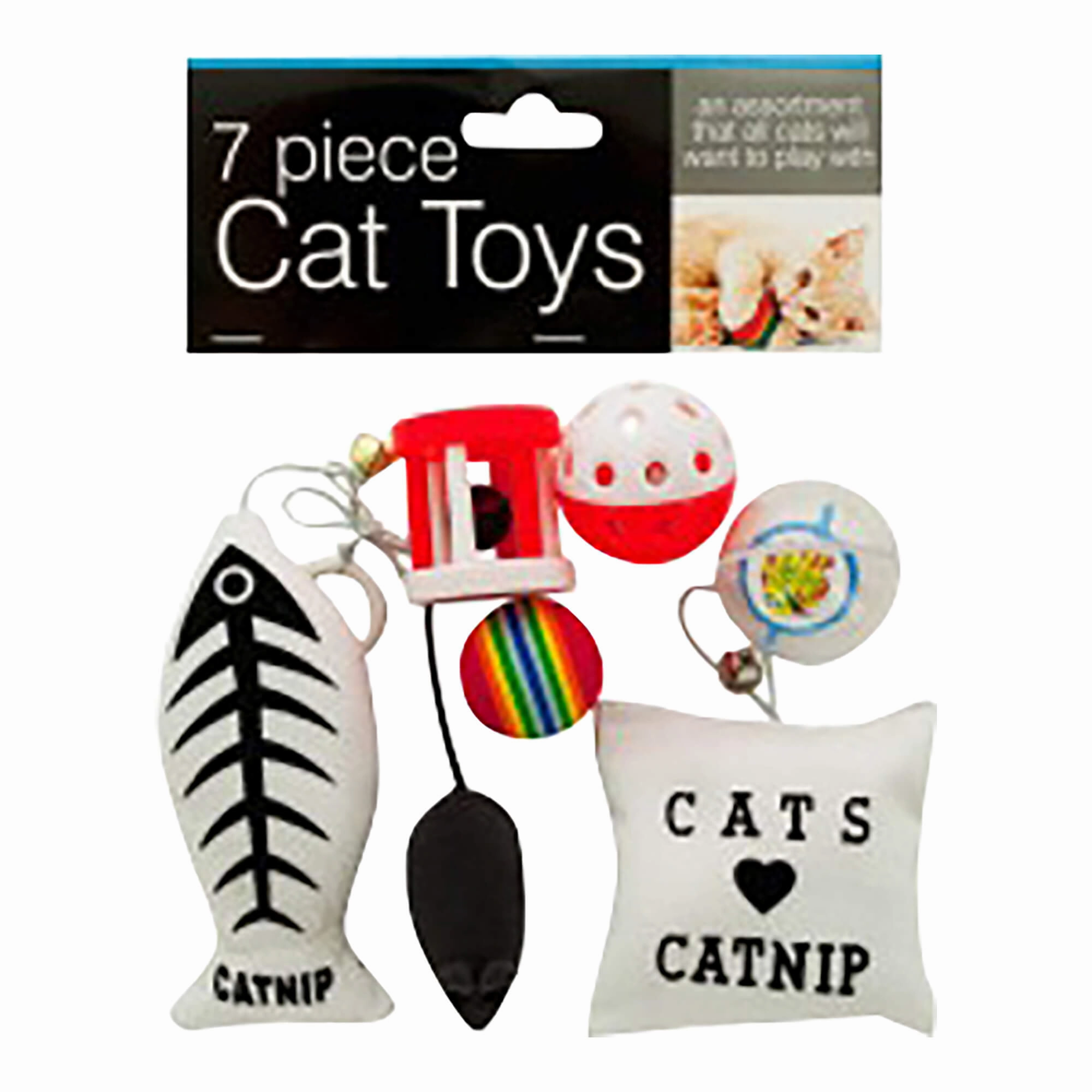 Cat Toys Set, 7 pk cat scratchers cat towers cat window perch cat heating pad cat calming spray