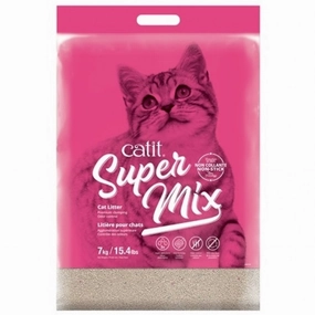 Catit Super Mix Unscented Clumping Cat Litter pet health pet wellness pet pain relief pet probiotic pet calming