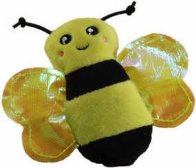 Catnip Crinkles Bumble Bee, 4.5" cat beds cat scratching post cat shampoo cat tunnel cat brush