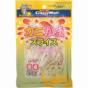 Cattyman Crab Slices Cat Treat 22g dog chew toys dog dental chews durable chew toys puppy chew toy bone chew