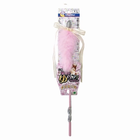 CattyMan Feline Fancy Teaser Cat Wand Toy (Girly Pink) cat treats catnip grass for cats organic cat grass cat grass seeds