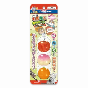 CattyMan Fruit Balls Cat Toys 3pc cat leash cat bowtie cat hat cat bandana cat costume
