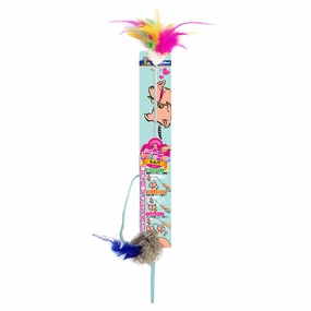 CattyMan Jareneko Swingy Jitterbug Teaser Cat Wand Toy cat treats catnip grass for cats organic cat grass cat grass seeds