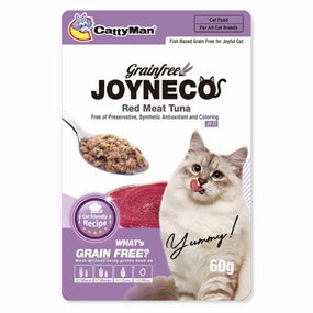 CattyMan Joyneco Red Meat Tuna Grain-Free Pouch Cat Food 60g x 12 dog travel bag car seat cover pet carrier for car training leash dog training whistle