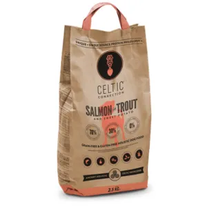 Celtic Connection Salmon With Trout & Sweet Potato Grain Free Dry Dog Food dog supplies dog food toys accessories dog bed