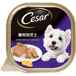 Cesar Chicken & Cheese Pate Tray Dog Food 100g dog toys interactive dog toy plush dog toy dog rope toy squeaky toy