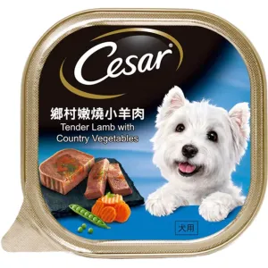 Cesar Tender Lamb with Country Vegetables Pate Tray Dog Food 100g dog toys interactive dog toy plush dog toy dog rope toy squeaky toy