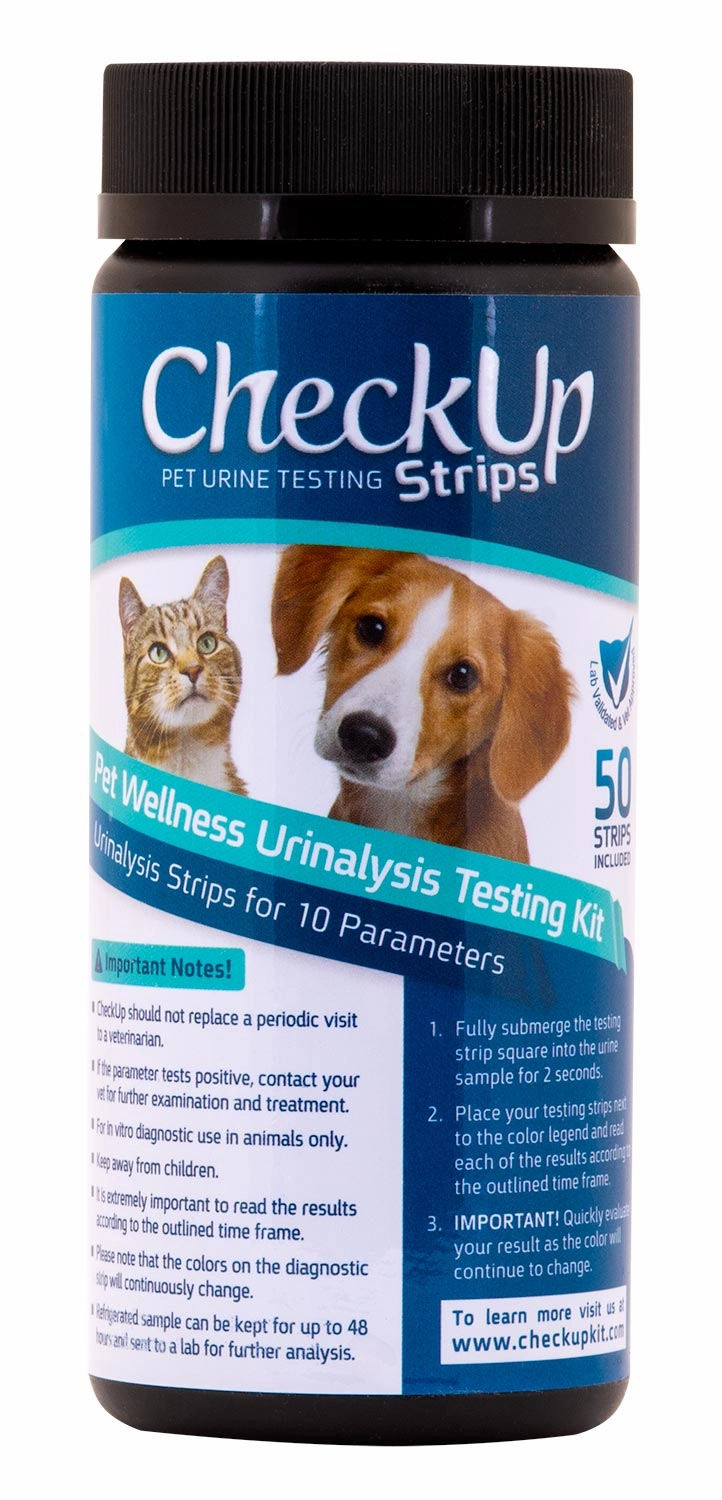 CheckUp 10-in-1 Urine Test Strips, Dog/Cat plush dog toys fluffy dog toy dog cuddle toy dog toy set stuffed toy for dogs