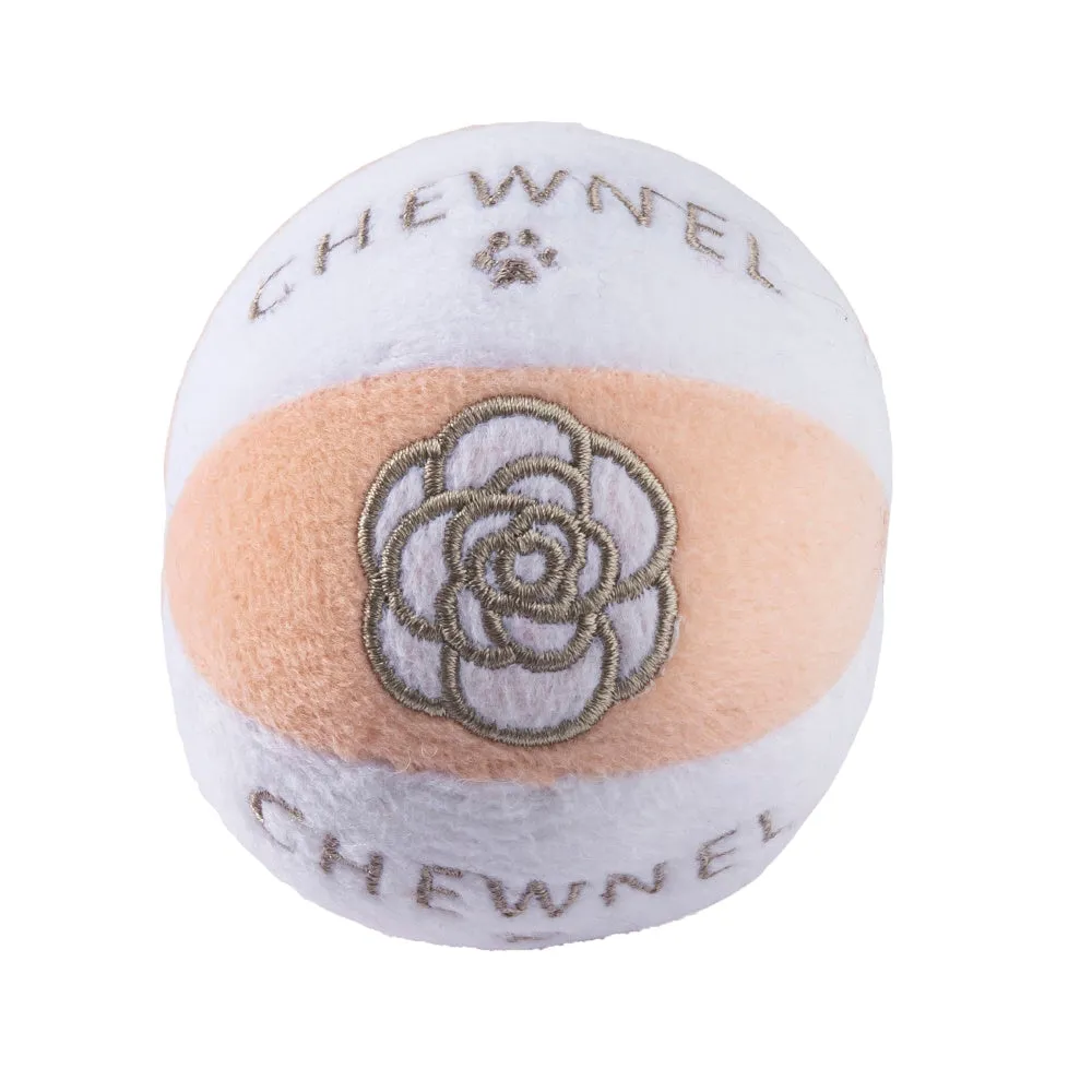 Chewnel Blush Ball Dog Toy dog toys indestructible dog toys dog tug toys dog plush chew resistant toy