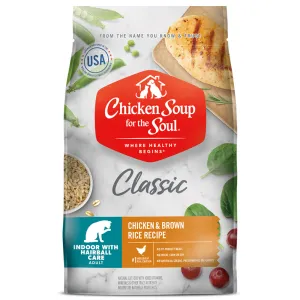 Chicken Soup For The Soul Indoor Recipe with Chicken & Brown Dry Cat Food freeze dried dog food raw food for dogs dog freeze meal high protein dog food grain free freeze dog food