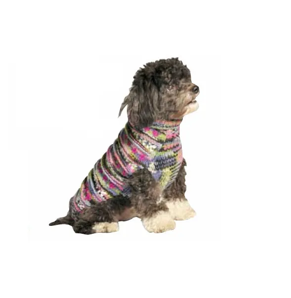 Chilly Dog Purple Woodstock Dog Sweater dog accessories dog collar dog leash dog bowtie dog backpack