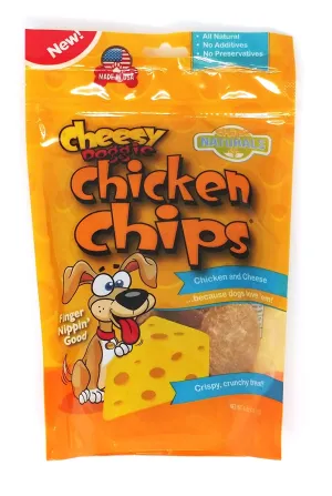Chip's Naturals Doggie Chicken Chips Cheese 4oz Bag goat vitamins sheep health poultry medicine livestock supplement animal wellness