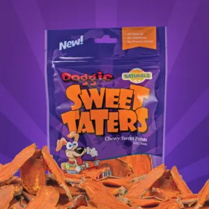 Chip's Naturals Doggie Sweet Taters 5.06oz Bag goat vitamins sheep health poultry medicine livestock supplement animal wellness