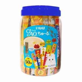 Ciao Churu Seafood Festive Pack Cat Treat 700g dog chew toys dog dental chews durable chew toys puppy chew toy bone chew