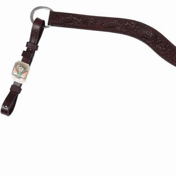 Circle Y Great Oak Breast Collar, Full