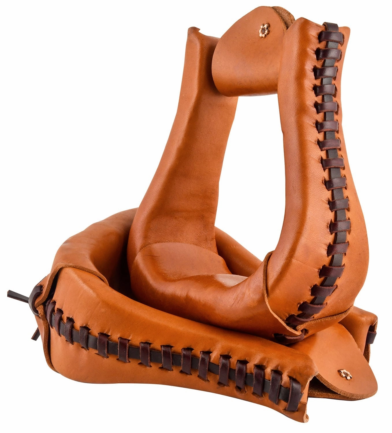 Circle Y Leather Laced Stirrups