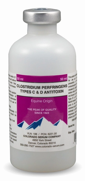 Clostridium Perfringens Types C & D Antitoxin Vaccine chicken supplies backyard chicken coop accessories poultry food chicken vitamins