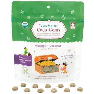 CocoTherapy Coco-Gems Moringa   Coconut Organic Grain-Free Dog Treats 5oz chicken fence goat pen animal fencing electric fencing portable livestock fence