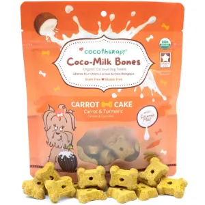 CocoTherapy Coco-Milk Bones Carrot Cake Organic Grain-Free Dog Treats 6oz chicken fence goat pen animal fencing electric fencing portable livestock fence