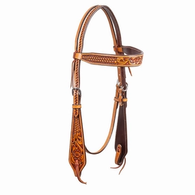 Cody Pro Floral & Basketweave Tooled Browband Headstall cat fur care cat grooming tools cat deshedding brush cat bath kit cat nail trimmer