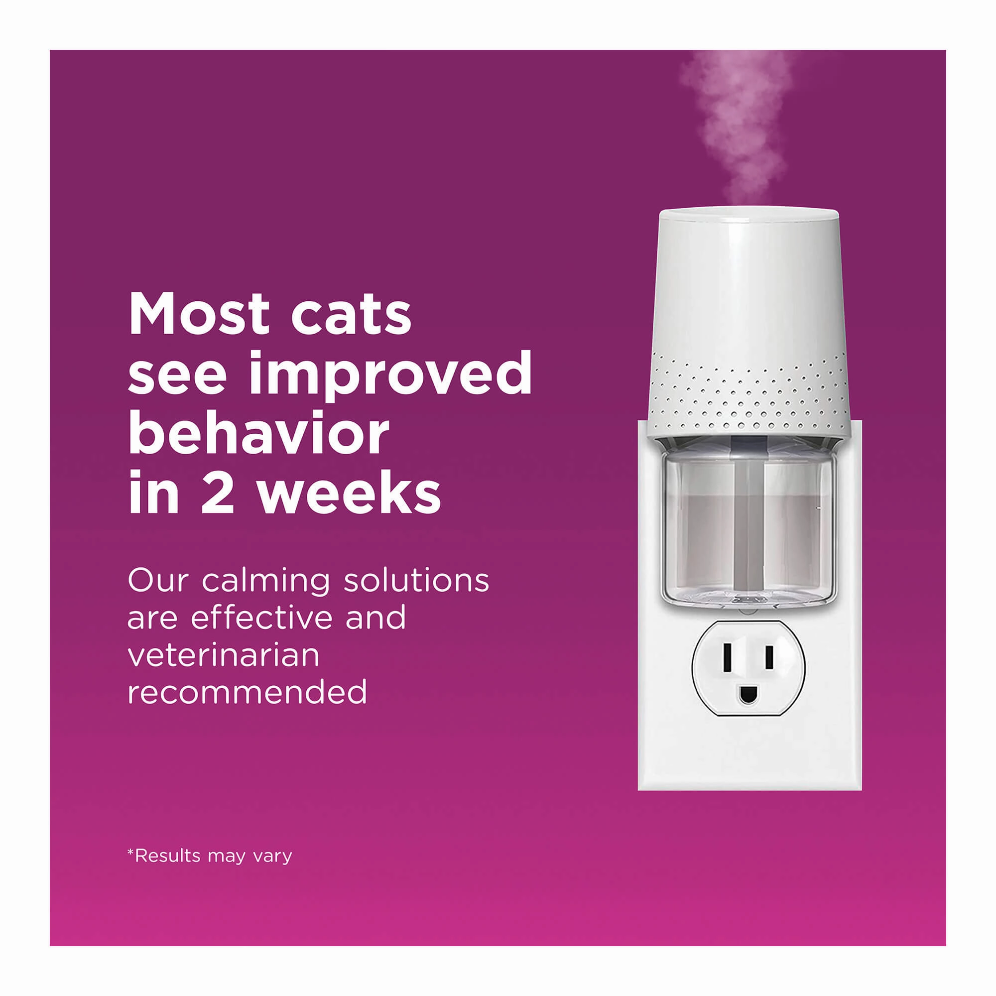 Comfort Zone Cat Calming Diffuser Kit, Cat Pheromones, 3 Diffusers and 6 Refills-48ml, New Formula