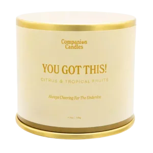 Companion Candles 11.8oz Candle - You Got This! (Citrus/Tropical Fruits) dog pain relief hip joint supplement senior dog care pet arthritis aid dog skin supplement