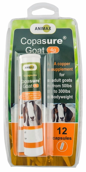 Copasure Bolus for Goats (4 grams), 12 Count wet cat food canned food for cats gravy cat cans soft texture cat food wet pouches
