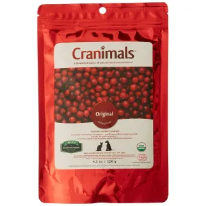 Cranimals Organic Original Supplement 4.2 oz. cat treats toys for cats cat hair remover cat cleaning supplies cat food bowl