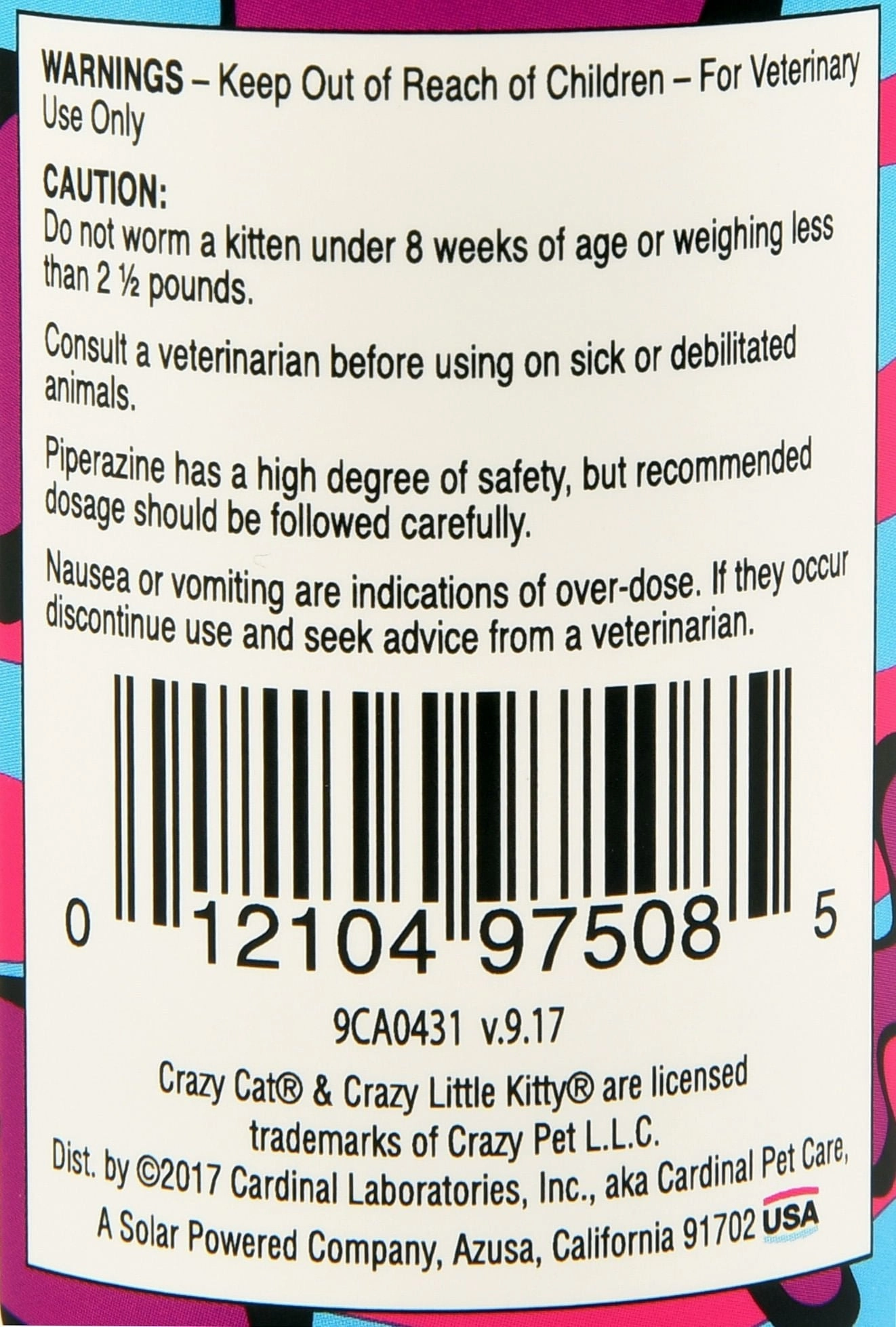 Crazy Little Kitty Wormer, 4 oz