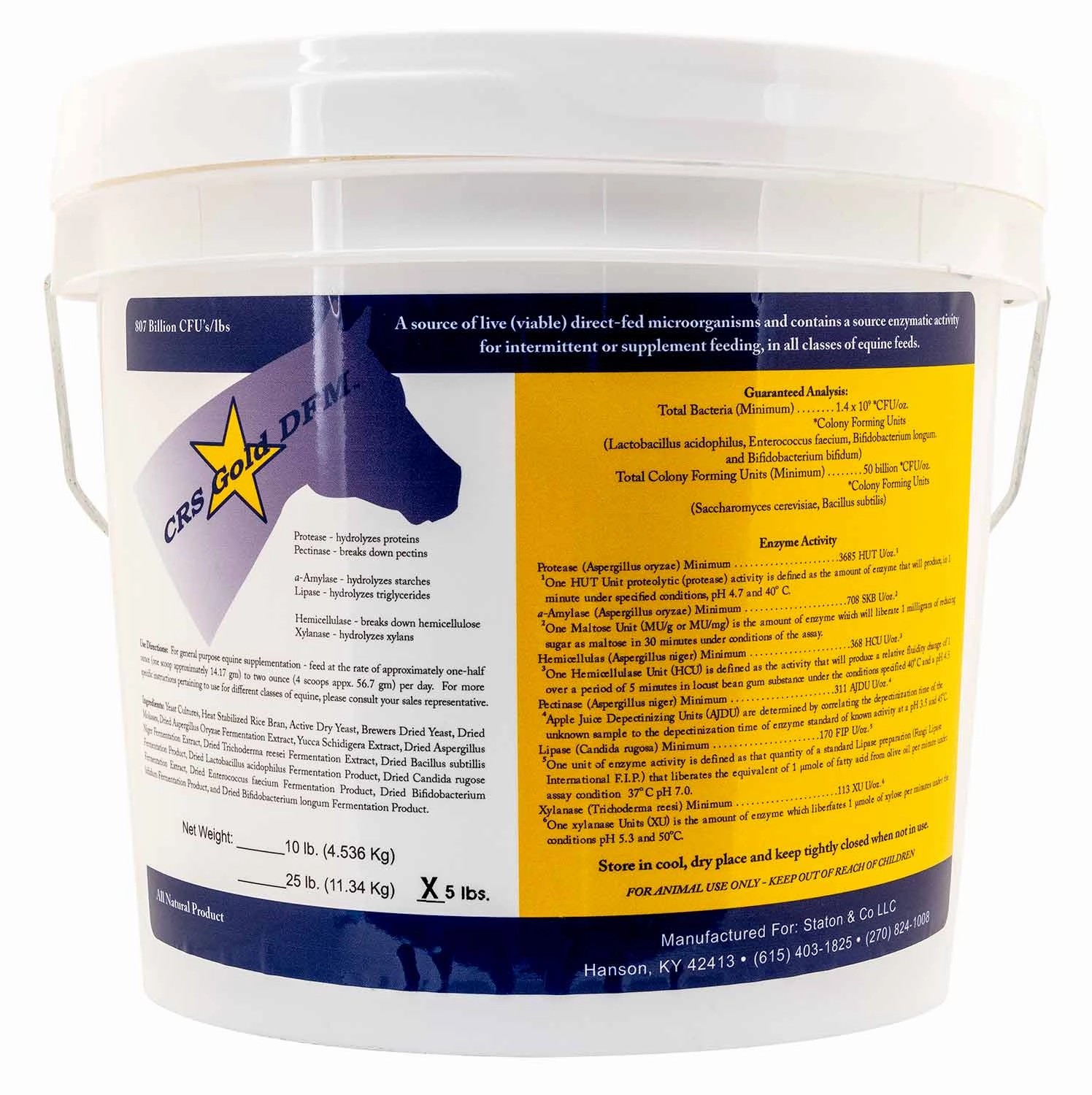 CRS Gold DFM Equine Supplement