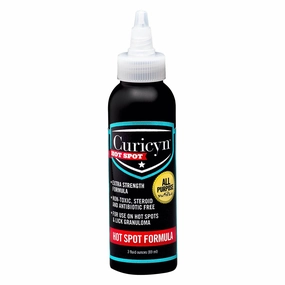 Curicyn Hot Spot Formula, 3 oz bottle cat beds cat scratching post cat shampoo cat tunnel cat brush