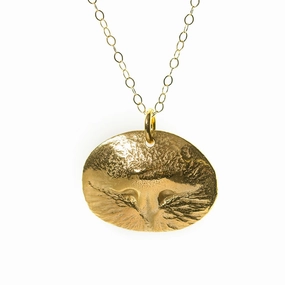 Custom Gold Pet Nose Pendant Kit, 18" Necklace cat scratchers cat towers cat window perch cat heating pad cat calming spray