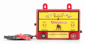 Cyclops 5 Joule DC/Battery Champ Fence Charger grooming tools dog brush cat nail clipper pets shampoo pet trimmer